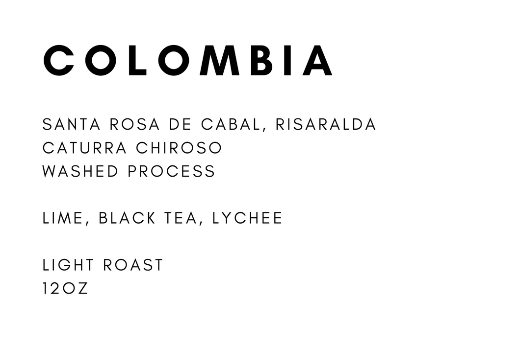 Colombia Finca La Riviera Chiroso Washed